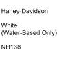 Preview: Harley-Davidson, White (Water-Based Only), NH138.